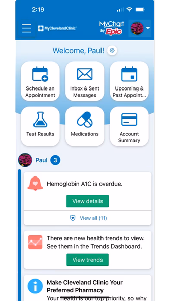 MyClevelandClinic® Screenshot 3 - AppWisp.com MyClevelandClinic® Screenshot 3 - AppWisp.com