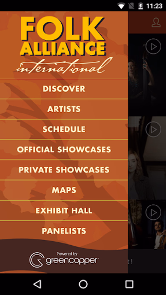 Folk Alliance International Screenshot 1 - AppWisp.com Folk Alliance International Screenshot 1 - AppWisp.com