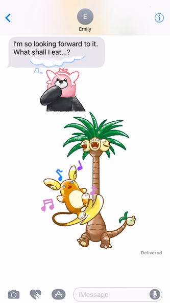 Pokémon Chat Pals Screenshot 2 - AppWisp.com Pokémon Chat Pals Screenshot 2 - AppWisp.com