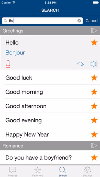 Learn French Phrases & Words Screenshot 4 - AppWisp.com Learn French Phrases & Words Screenshot 4 - AppWisp.com