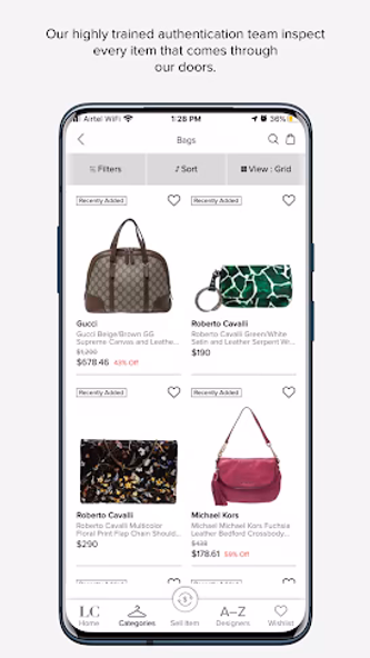 The Luxury Closet - Buy & Sell Screenshot 3 - AppWisp.com The Luxury Closet - Buy & Sell Screenshot 3 - AppWisp.com