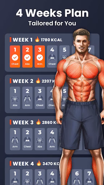 Home Workout - No Equipment Screenshot 2 - AppWisp.com Home Workout - No Equipment Screenshot 2 - AppWisp.com