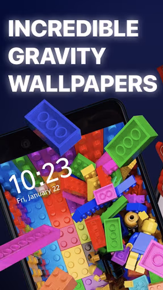 Gravity - Live wallpapers 3D Screenshot 1 - AppWisp.com