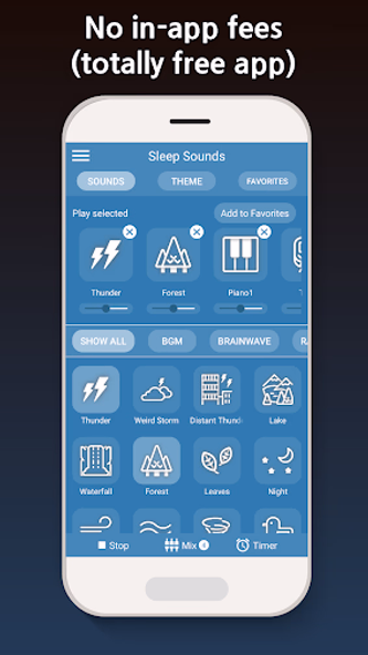 Sleep Sounds - relax melodies Screenshot 2 - AppWisp.com Sleep Sounds - relax melodies Screenshot 2 - AppWisp.com