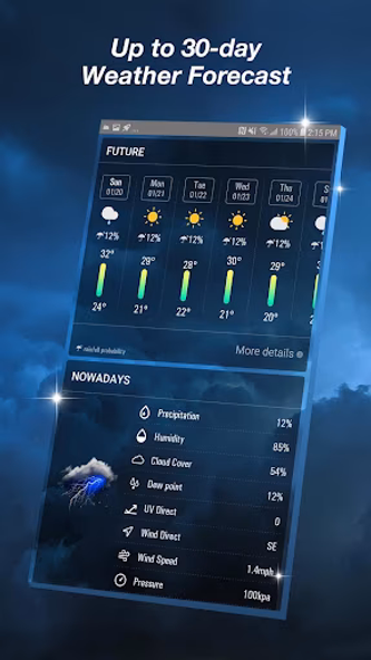 Live Weather Forecast App Screenshot 4 - AppWisp.com Live Weather Forecast App Screenshot 4 - AppWisp.com