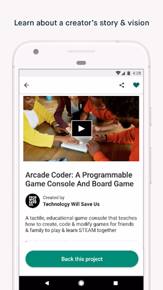 Kickstarter Screenshot 2 - AppWisp.com Kickstarter Screenshot 2 - AppWisp.com