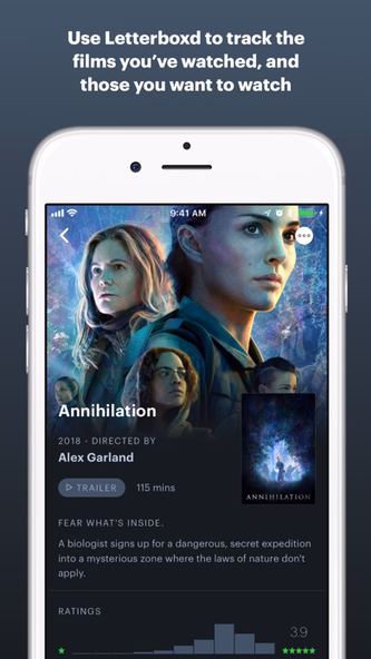 Letterboxd Screenshot 1 - AppWisp.com Letterboxd Screenshot 1 - AppWisp.com