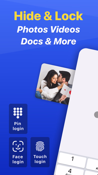 Photo Vault & App Lock Safedoc Screenshot 1 - AppWisp.com Photo Vault & App Lock Safedoc Screenshot 1 - AppWisp.com