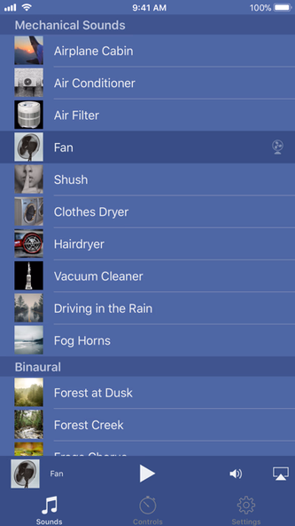 Deep Sleep Sounds - Pro Screenshot 1 - AppWisp.com Deep Sleep Sounds - Pro Screenshot 1 - AppWisp.com
