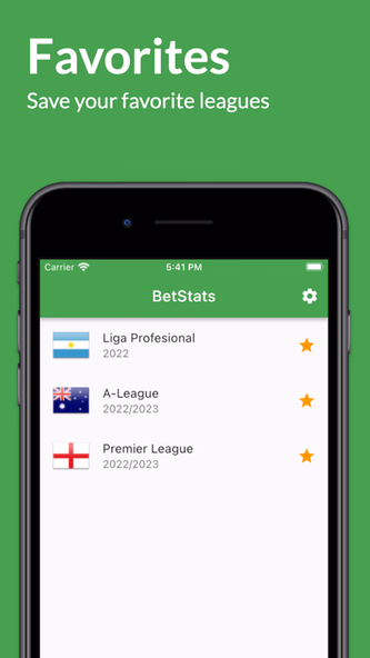 BetStats - Football prediction Screenshot 4 - AppWisp.com
