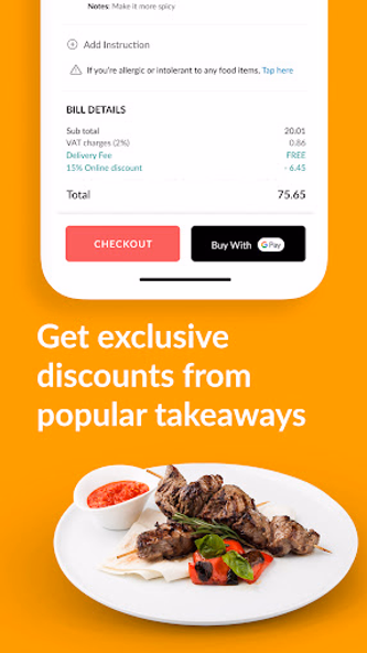 Foodhub - Online Takeaways Screenshot 4 - AppWisp.com Foodhub - Online Takeaways Screenshot 4 - AppWisp.com