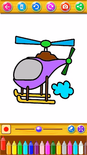 Vehicle Coloring &Drawing Book Screenshot 1 - AppWisp.com Vehicle Coloring &Drawing Book Screenshot 1 - AppWisp.com