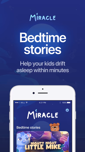 Bedtime Stories For Sleep Kids Screenshot 1 - AppWisp.com Bedtime Stories For Sleep Kids Screenshot 1 - AppWisp.com