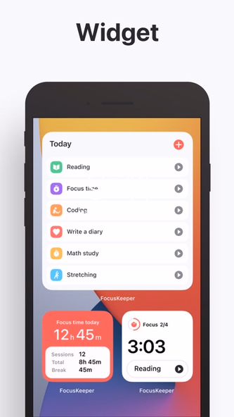 Focus Keeper - Pomodoro Timer Screenshot 4 - AppWisp.com