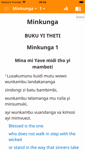Kiyombe Bible Screenshot 4 - AppWisp.com Kiyombe Bible Screenshot 4 - AppWisp.com