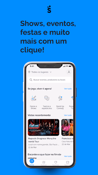 Sympla: Ingressos para eventos Screenshot 1 - AppWisp.com Sympla: Ingressos para eventos Screenshot 1 - AppWisp.com