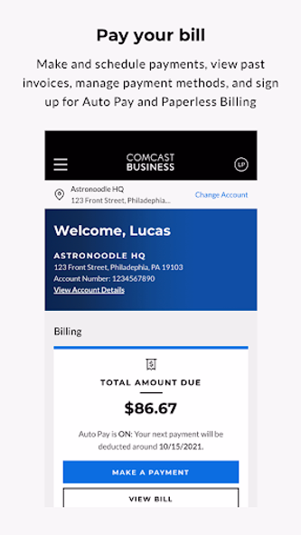 Comcast Business Screenshot 4 - AppWisp.com Comcast Business Screenshot 4 - AppWisp.com