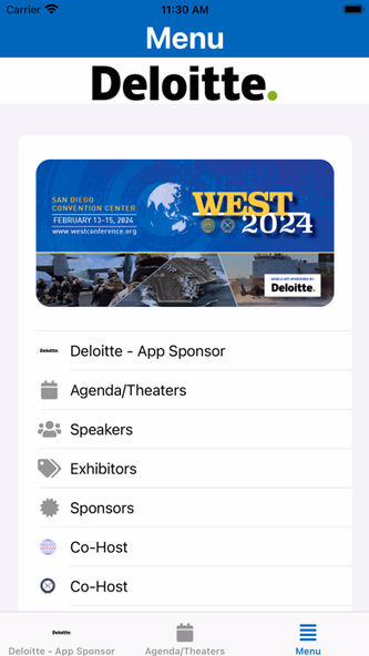 AFCEA/USNI WEST 2024 Screenshot 2 - AppWisp.com AFCEA/USNI WEST 2024 Screenshot 2 - AppWisp.com
