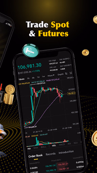 Yex: Buy & Trade Crypto Screenshot 3 - AppWisp.com Yex: Buy & Trade Crypto Screenshot 3 - AppWisp.com