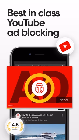 AdLock: Ads Blocker & Privacy Screenshot 1 - AppWisp.com AdLock: Ads Blocker & Privacy Screenshot 1 - AppWisp.com