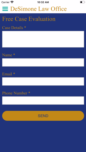 DeSimone Law Office Screenshot 3 - AppWisp.com DeSimone Law Office Screenshot 3 - AppWisp.com