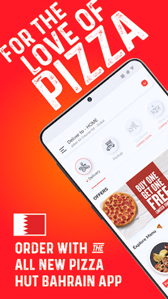 Pizza Hut Bahrain - Order Food Screenshot 1 - AppWisp.com Pizza Hut Bahrain - Order Food Screenshot 1 - AppWisp.com