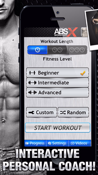 Ab Workout X FREE+ Six-Pack Core Abdomen Exercises Screenshot 2 - AppWisp.com