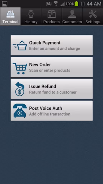 USAePay - Point of sale Screenshot 1 - AppWisp.com USAePay - Point of sale Screenshot 1 - AppWisp.com