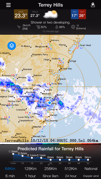 AUS Radar: WeatherAlert Screenshot 2 - AppWisp.com AUS Radar: WeatherAlert Screenshot 2 - AppWisp.com
