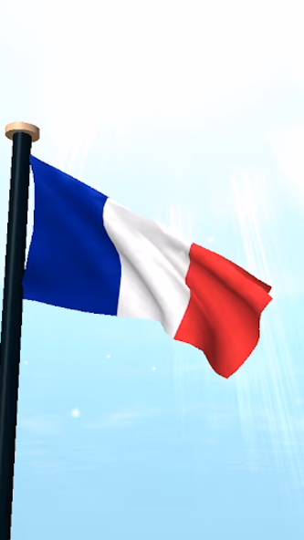 France Flag 3D Free Wallpaper Screenshot 2 - AppWisp.com France Flag 3D Free Wallpaper Screenshot 2 - AppWisp.com