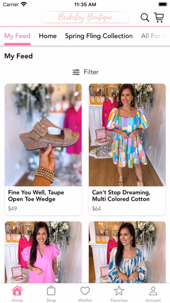 Berkeley Boutique Screenshot 2 - AppWisp.com Berkeley Boutique Screenshot 2 - AppWisp.com
