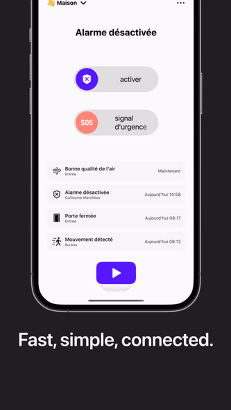 Qiara: Smart Home Security Screenshot 1 - AppWisp.com Qiara: Smart Home Security Screenshot 1 - AppWisp.com