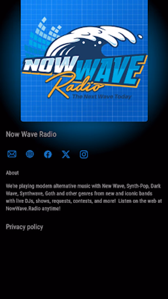 Now Wave Radio Screenshot 3 - AppWisp.com Now Wave Radio Screenshot 3 - AppWisp.com