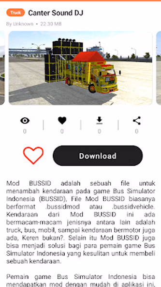Mod Bussid DJ Truck Simulator Screenshot 4 - AppWisp.com Mod Bussid DJ Truck Simulator Screenshot 4 - AppWisp.com