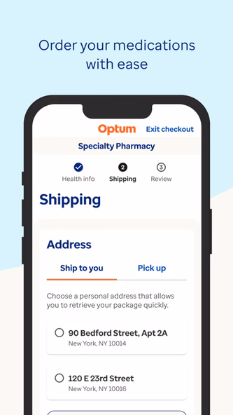 Optum Specialty Pharmacy Screenshot 3 - AppWisp.com Optum Specialty Pharmacy Screenshot 3 - AppWisp.com