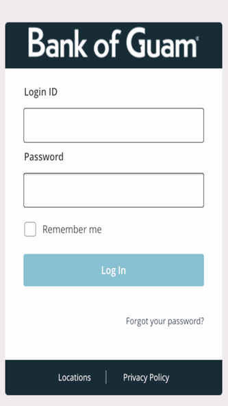 Bank of Guam® Mobile Banking Screenshot 1 - AppWisp.com Bank of Guam® Mobile Banking Screenshot 1 - AppWisp.com