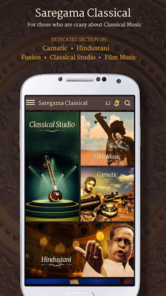 Saregama Classical Screenshot 1 - AppWisp.com Saregama Classical Screenshot 1 - AppWisp.com