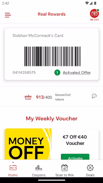 Real Rewards Screenshot 1 - AppWisp.com Real Rewards Screenshot 1 - AppWisp.com
