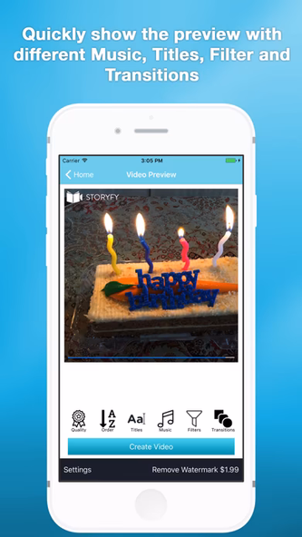 Storyfy: Slideshow maker Screenshot 1 - AppWisp.com Storyfy: Slideshow maker Screenshot 1 - AppWisp.com