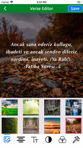 Turkish Quran - Holy Qu'ran Screenshot 3 - AppWisp.com Turkish Quran - Holy Qu'ran Screenshot 3 - AppWisp.com