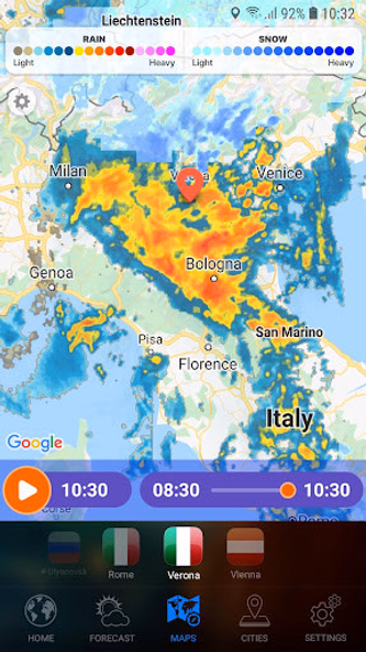 WEATHER NOW Screenshot 3 - AppWisp.com WEATHER NOW Screenshot 3 - AppWisp.com