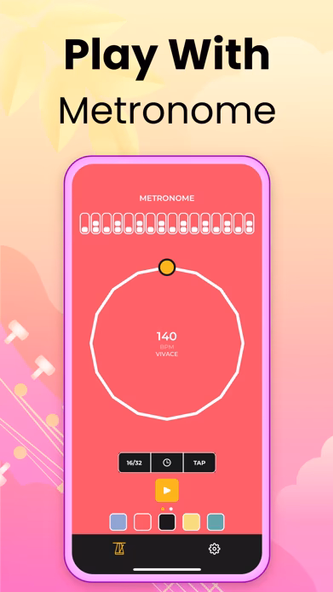 Metronome : Ukulele Tuner Screenshot 2 - AppWisp.com Metronome : Ukulele Tuner Screenshot 2 - AppWisp.com