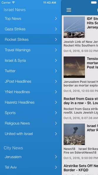 Israel News Today & Radio Free - Live & Breaking Screenshot 2 - AppWisp.com