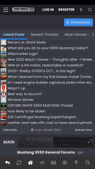 M6G Forum Screenshot 1 - AppWisp.com M6G Forum Screenshot 1 - AppWisp.com