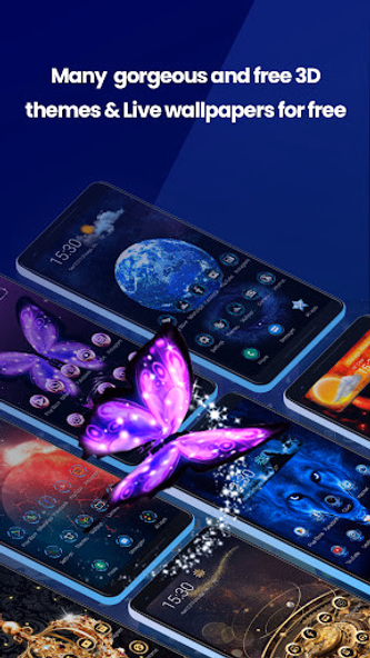 Live Launcher Lite-3Dwallpaper Screenshot 1 - AppWisp.com Live Launcher Lite-3Dwallpaper Screenshot 1 - AppWisp.com