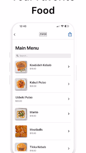 Emran Restaurant CDA Screenshot 1 - AppWisp.com Emran Restaurant CDA Screenshot 1 - AppWisp.com