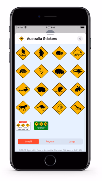 Australia Signs GIFs Stickers Screenshot 4 - AppWisp.com Australia Signs GIFs Stickers Screenshot 4 - AppWisp.com