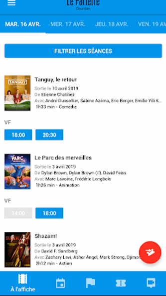 Cinéma Le Parterre - Dourdan Screenshot 2 - AppWisp.com Cinéma Le Parterre - Dourdan Screenshot 2 - AppWisp.com