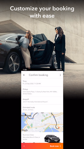 Blacklane - Chauffeur Service Screenshot 4 - AppWisp.com Blacklane - Chauffeur Service Screenshot 4 - AppWisp.com