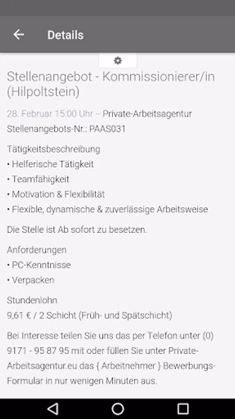 Private-Arbeitsagentur.eu Screenshot 4 - AppWisp.com Private-Arbeitsagentur.eu Screenshot 4 - AppWisp.com